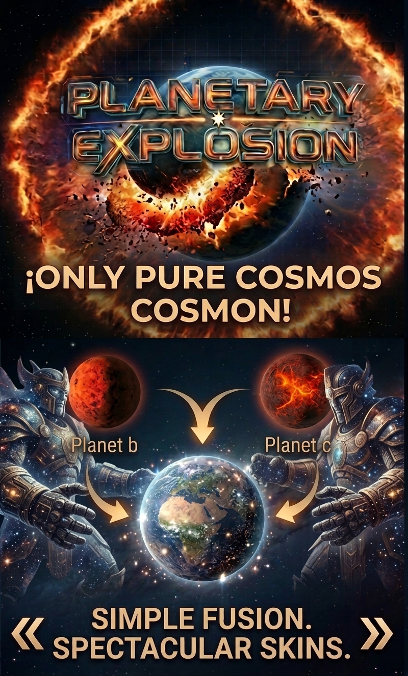 Fusión de planetas en Planetary Explosion
